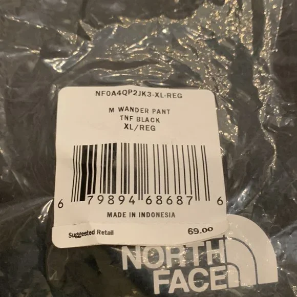 The North Face Men’s Wander Pants Black - Picture 4 of 5